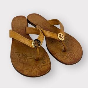 Tory Burch Thora Leather Thong Sandal
